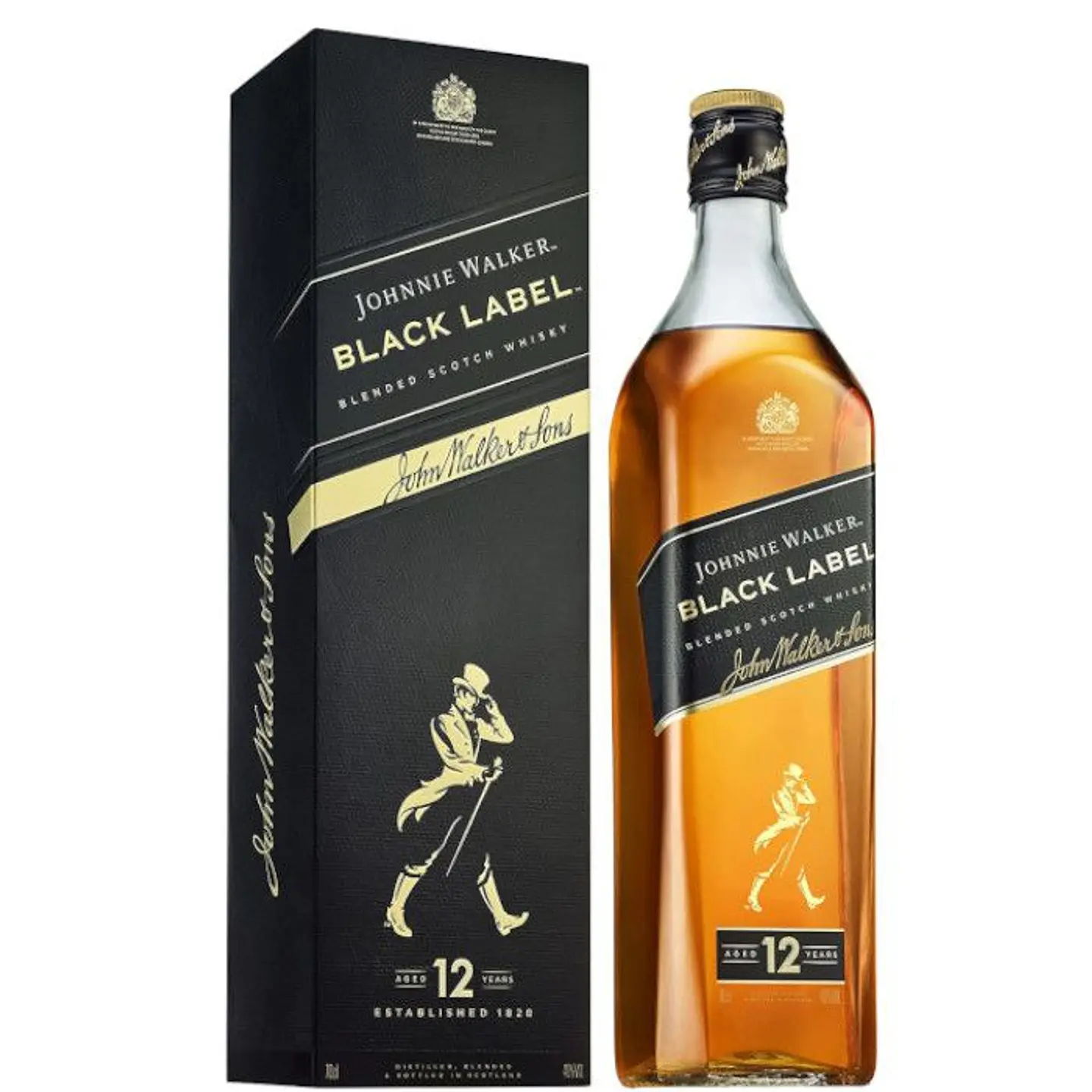 Whisky, Jhonny Walker negro, 750 cc 1