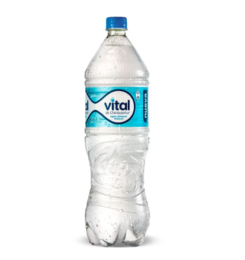 Vital con gas, 1.6 lt desechable