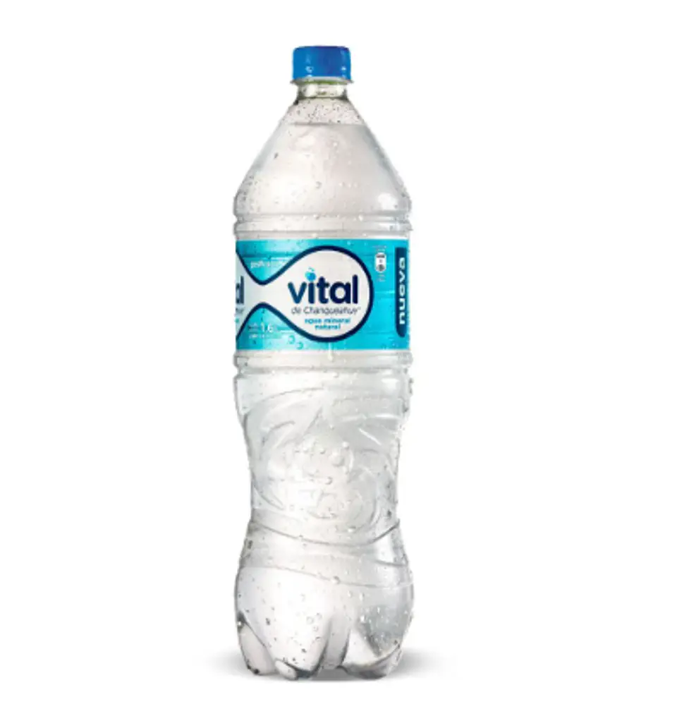Vital con gas, 1.6 lt desechable 1