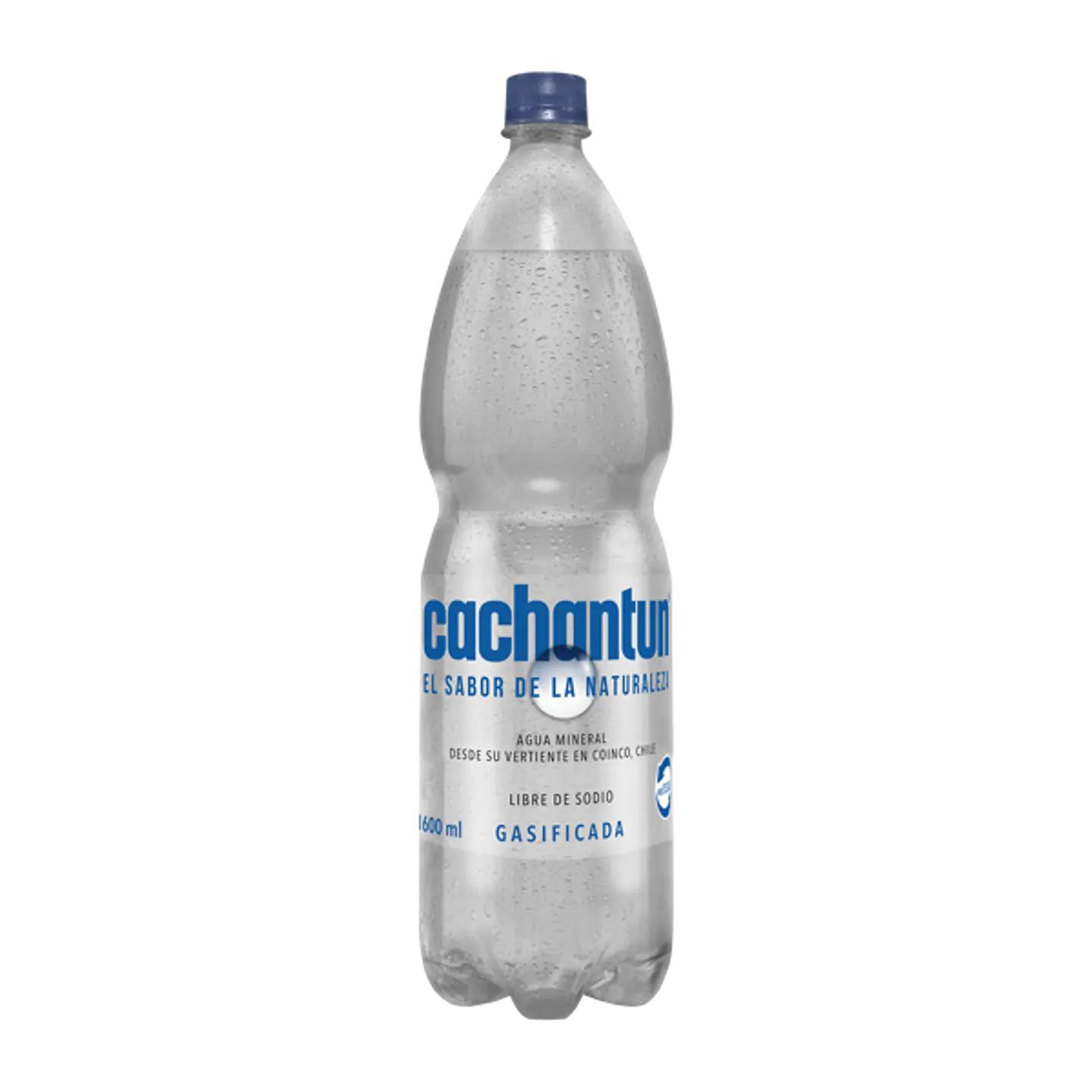 Cachantun con gas, 1.6 lt desechable 1