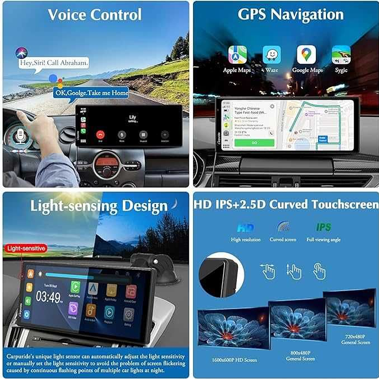 Carpuride W903 com Dash CAM (NOVOS) 5