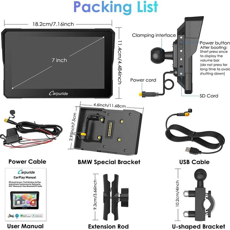 Carpuride W702B BMW (NOVOS) 2
