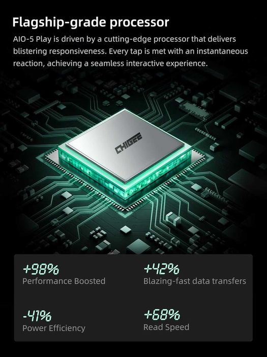 CHIGEE AIO 5 PLAY - Android Auto e CarPlay 6