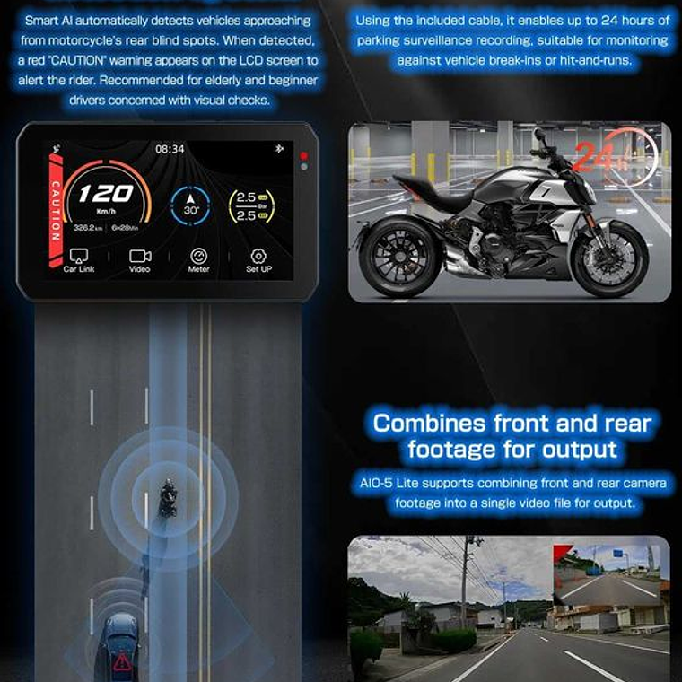 CHIGEE AIO 5 LITE - Android Auto e CarPlay 3