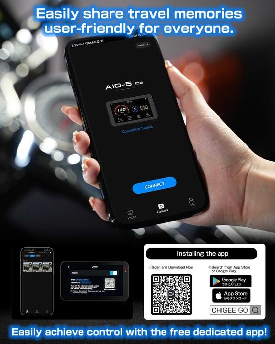 CHIGEE AIO 5 LITE - Android Auto e CarPlay 5