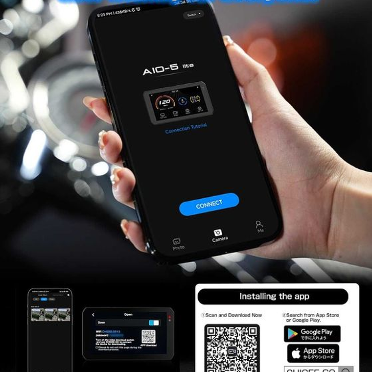 CHIGEE AIO 5 LITE - Android Auto e CarPlay 5