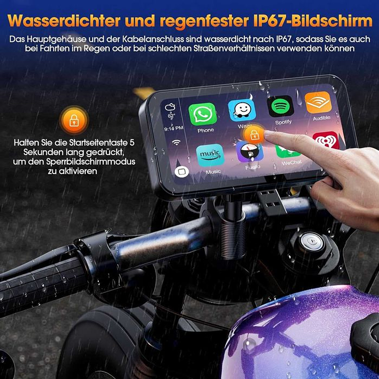 Volam Moto Carplay Android Auto 5