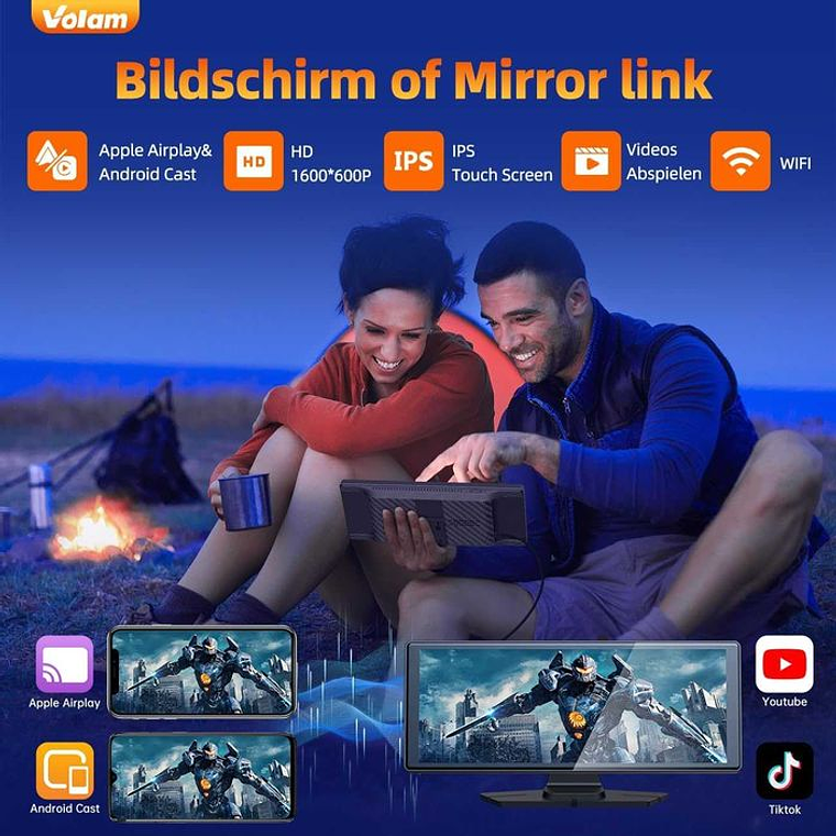 Ecrã Carplay e Android Auto para Carro! 5