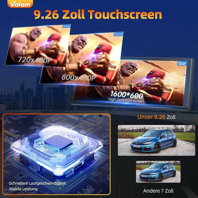 Ecrã Carplay e Android Auto para Carro! 6