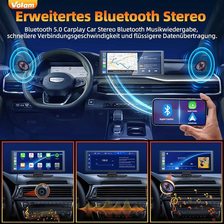 Ecrã Carplay e Android Auto para Carro! 8