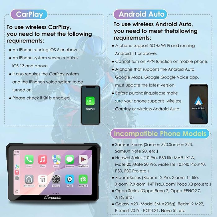 Carpuride W702S - Android Auto e Apple Carplay 6