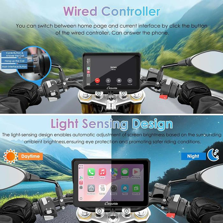 Carpuride W702S - Android Auto e Apple Carplay 7