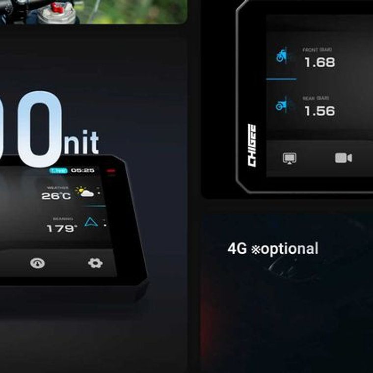 CHIGEE AIO 6 LTE 4G Smart Riding System + BMW Quick Release Base 3