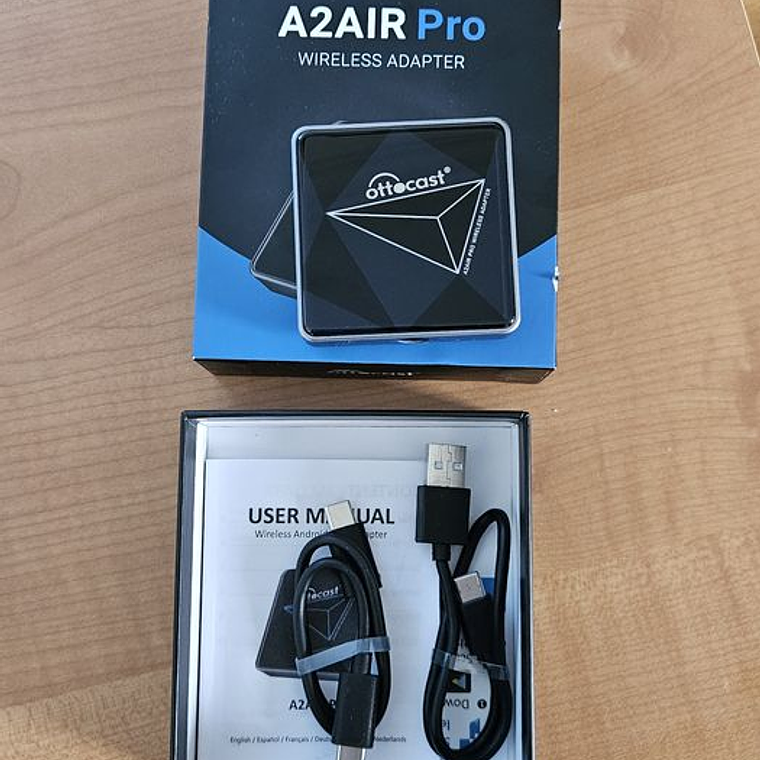 Adaptador Carplay Ottocast A2 Air Pro 3