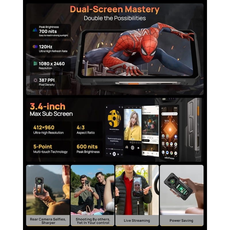 Ulefone Armor 33 Pro 5G 16GB/512GB 5