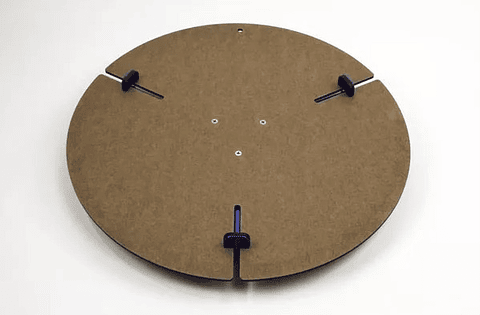 Platter Extender para torno