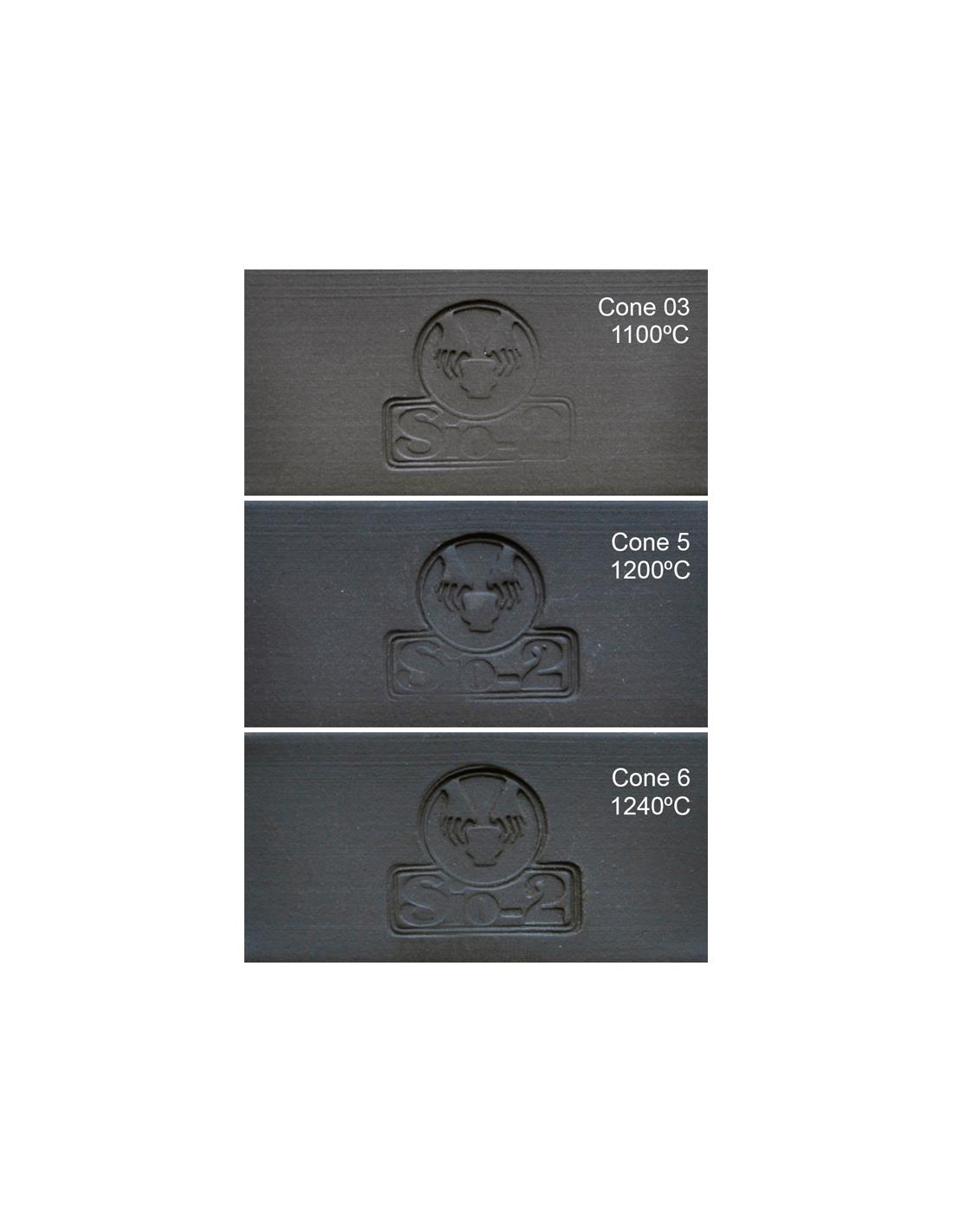 Pasta cerámica Negra - PRNI - chamote impalpable 1