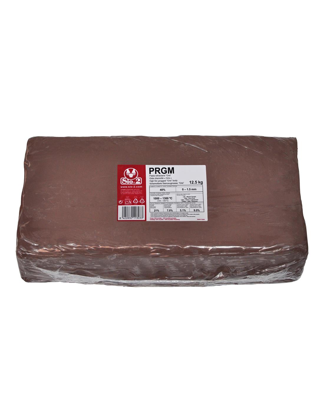 Pasta cerámica tostada - chamote medio - PRGM - SIO2 2