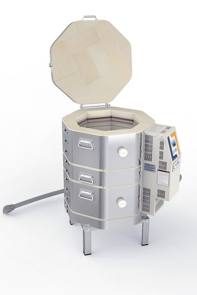 Horno 91 litros - L&L Easy Fire e-18M-3 1