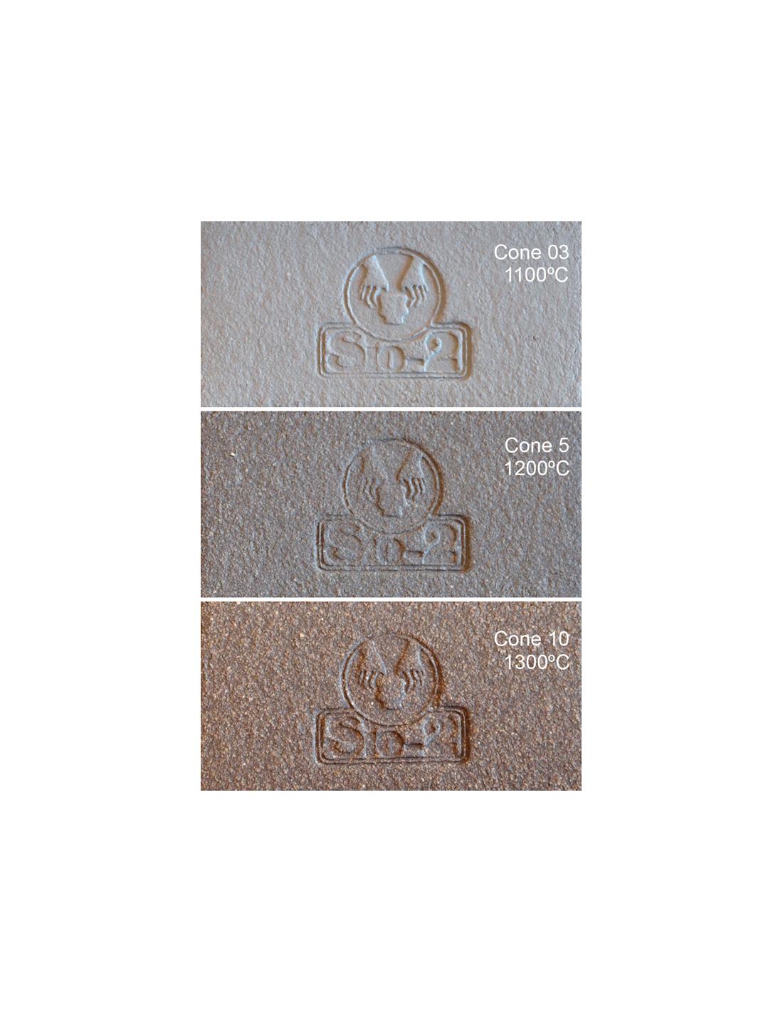 Pasta cerámica gris - chamote fino - ZUMAIA - SIO2 1