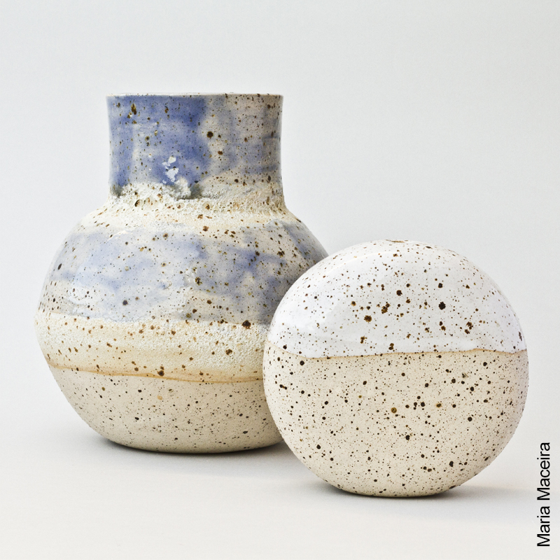 Pasta cerámica blanca - gres moteado - LUNA 3