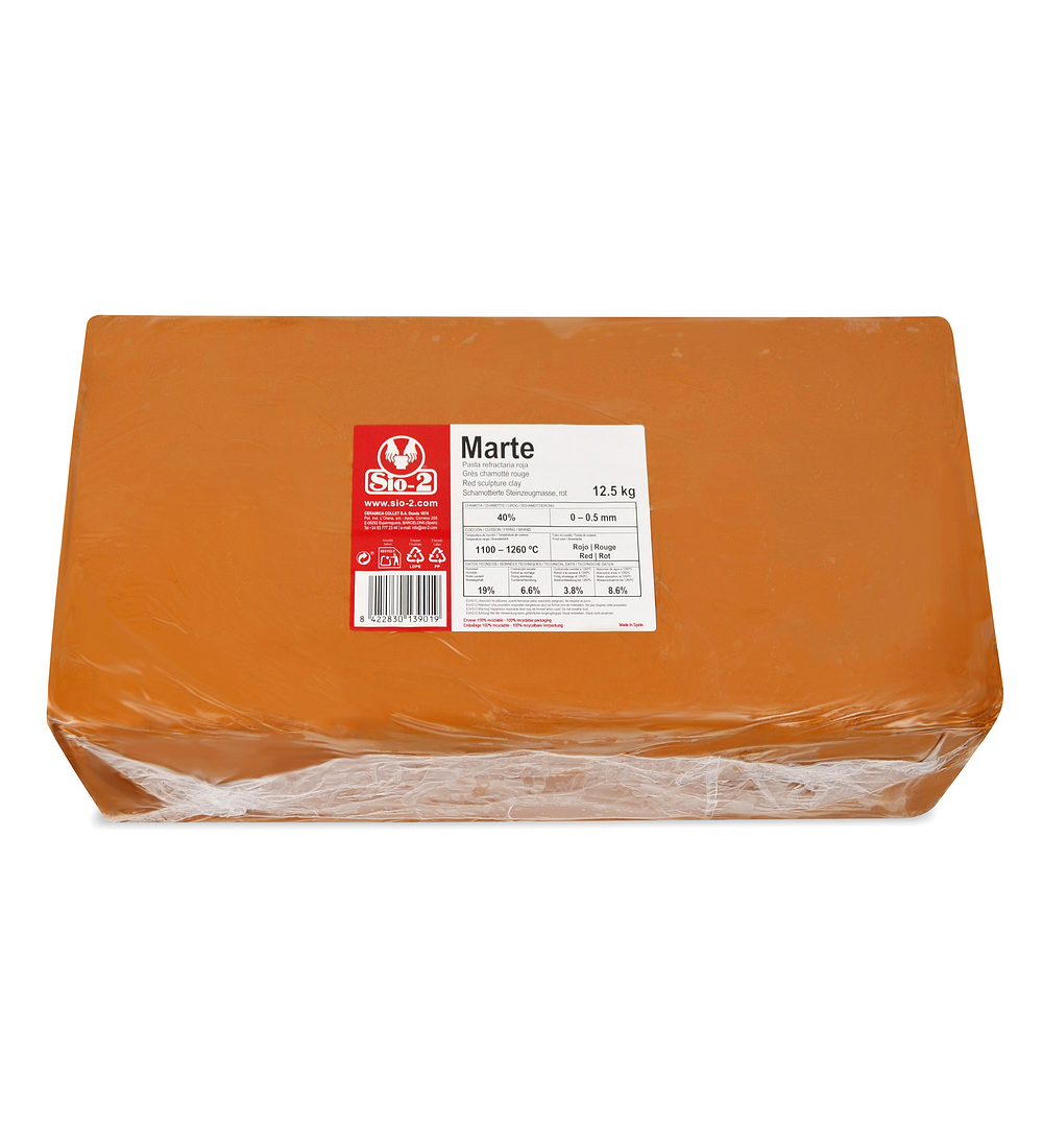 MARTE - Pasta refractaria roja