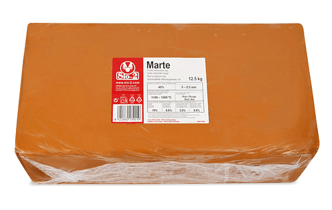 MARTE - Pasta refractaria roja