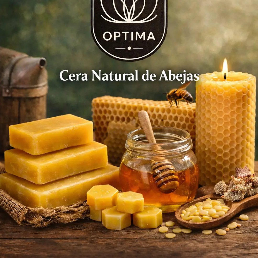 CERA DE ABEJAS, 100 % PURA. 1KG 1