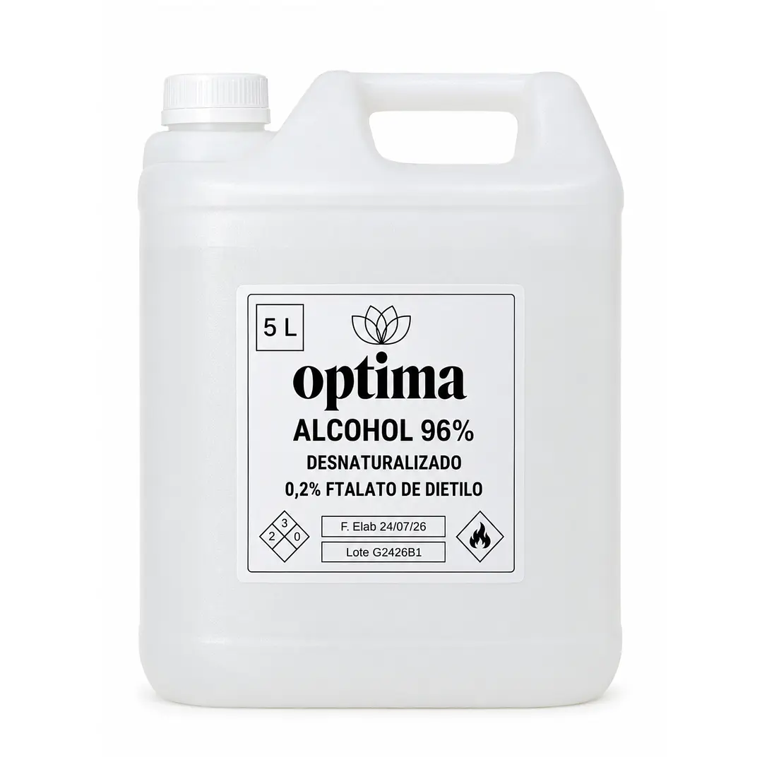 Alcohol Etilico 96% 5 Litros 1