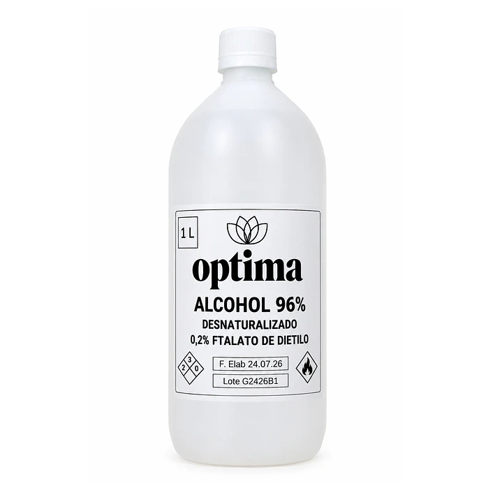 Alcohol Etilico 96% 1 Litro 1
