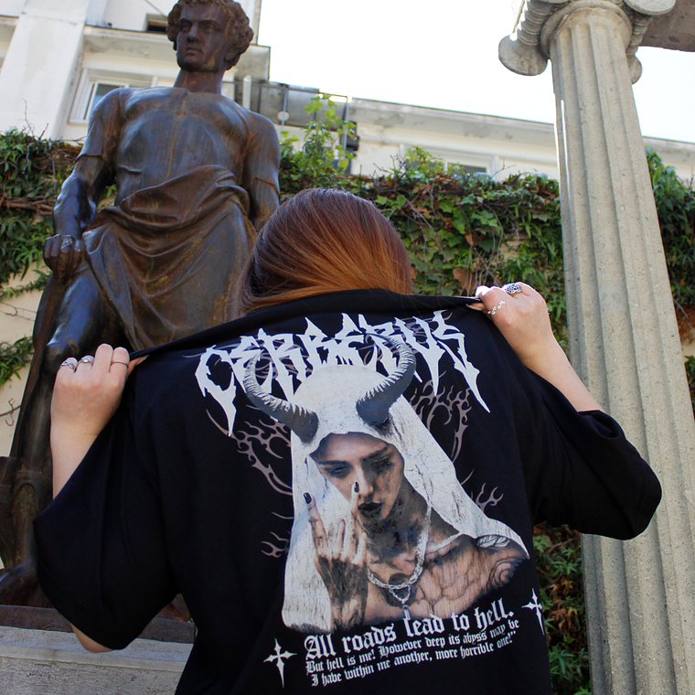 Poleras Streetwear Boxy - Regular - Oversize -  Lead to Hell  1