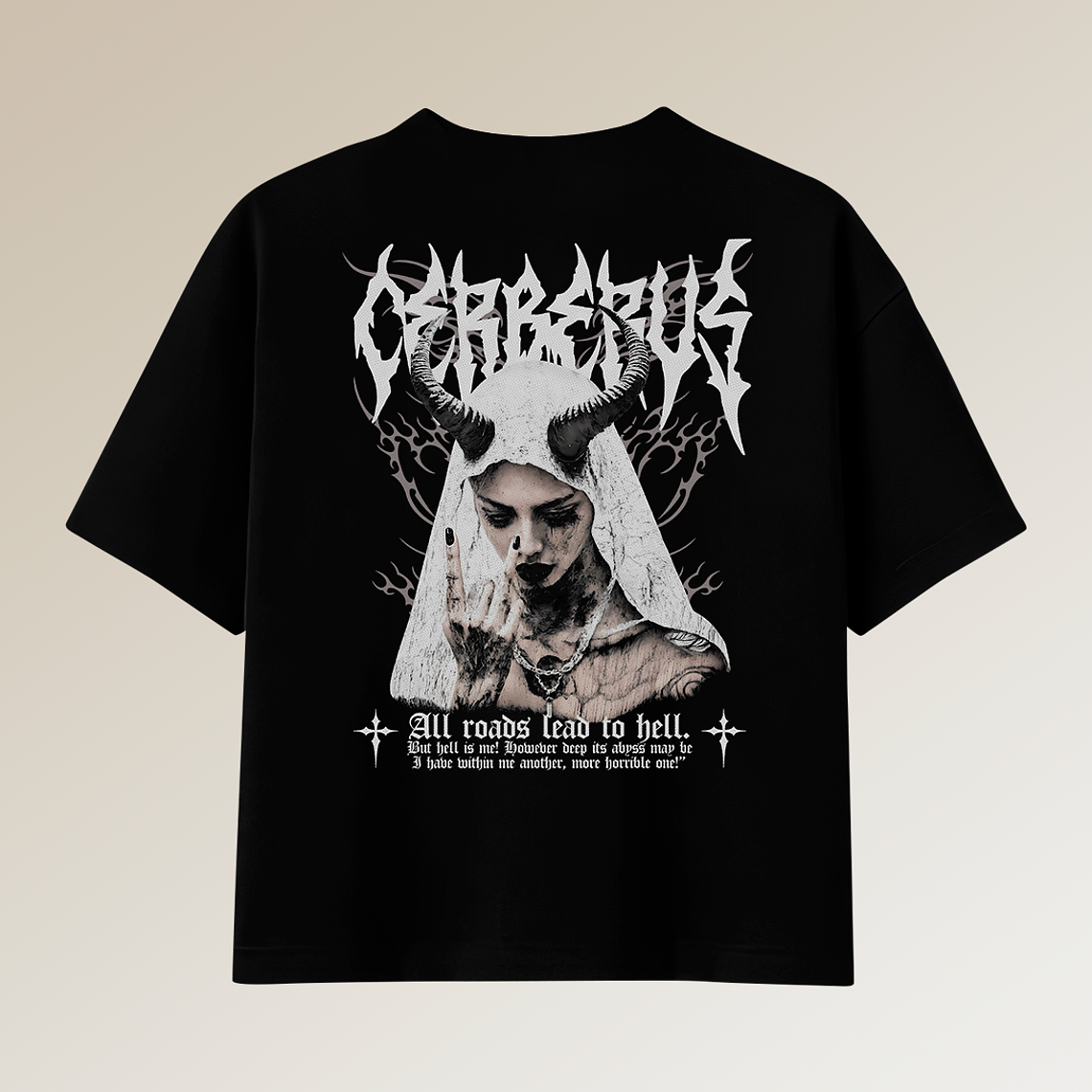 Poleras Streetwear Boxy - Regular - Oversize -  Lead to Hell  3