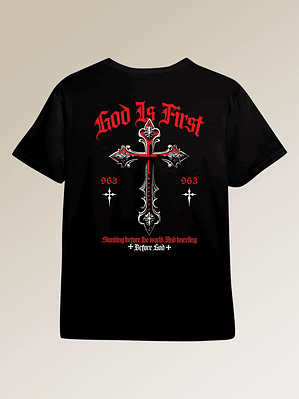 Poleras Streetwear Boxy - Regular - Oversize - God is First 