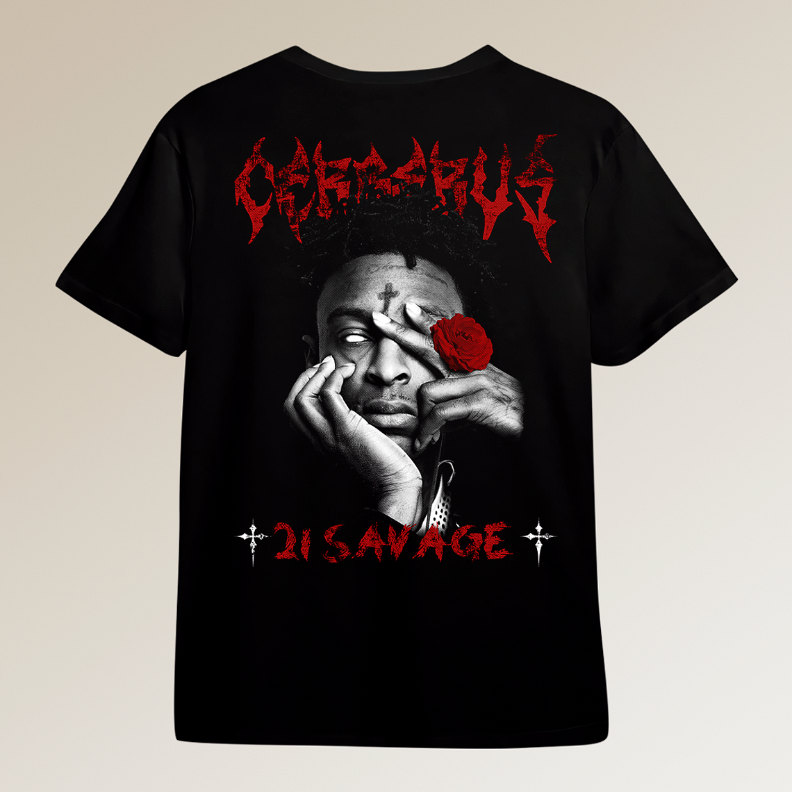 Poleras Streetwear Boxy - Regular - Oversize -  21 Savage 1