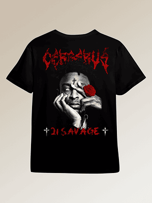 Poleras Streetwear Boxy - Regular - Oversize -  21 Savage