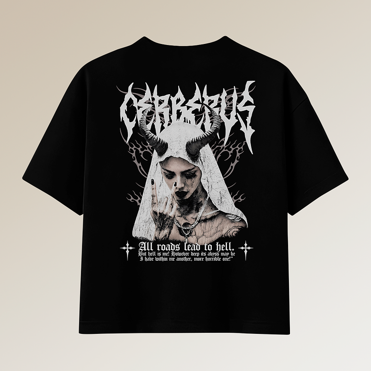 Poleras Streetwear Boxy - Regular - Oversize -  Lead To Hell  3