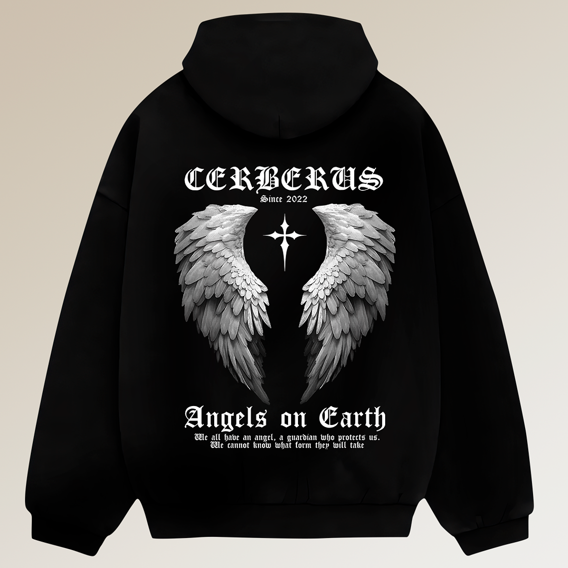 Hoodie Boxy Fit - Regular Fit - Angels On Earth | Streetwear Chile 1