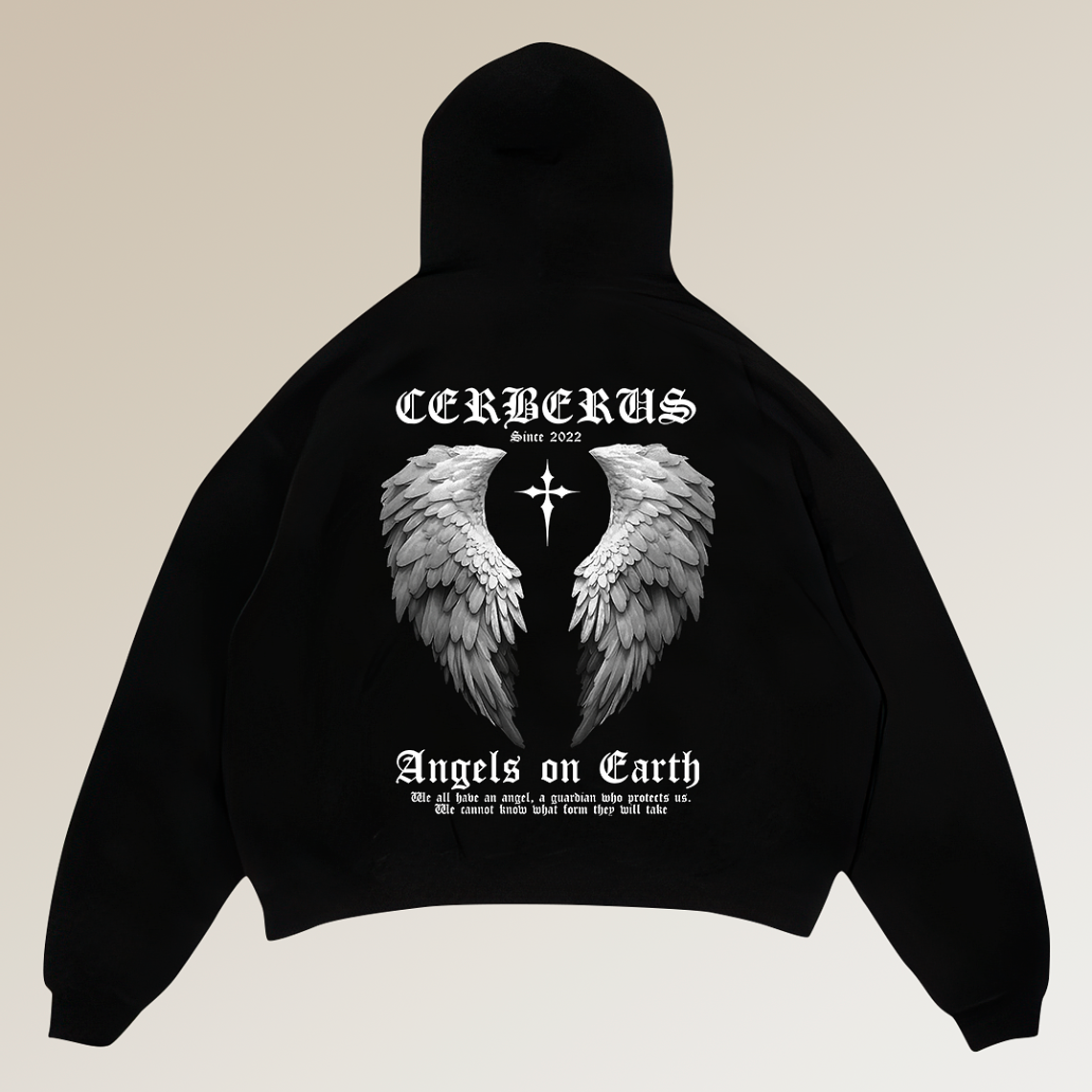 Hoodie Boxy Fit - Regular Fit - Angels On Earth | Streetwear Chile 2