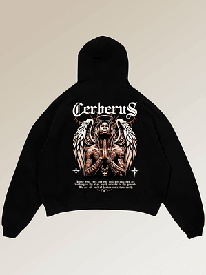 Hoodie Boxy Fit - Regular Fit - Black Angel | Streetwear Chile