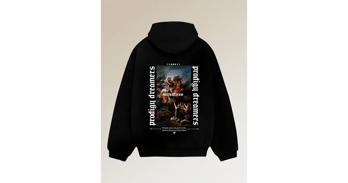 Hoodie Boxy Fit - Regular Fit - Prodigy Dreamers | Streetwea