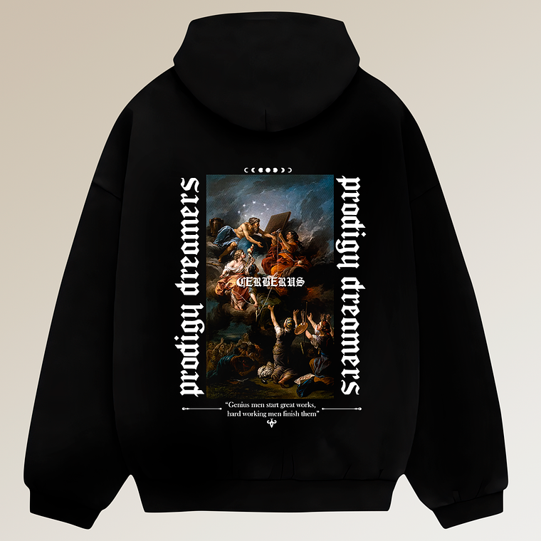 Hoodie Boxy Fit - Regular Fit - Prodigy Dreamers | Streetwear Chile 1