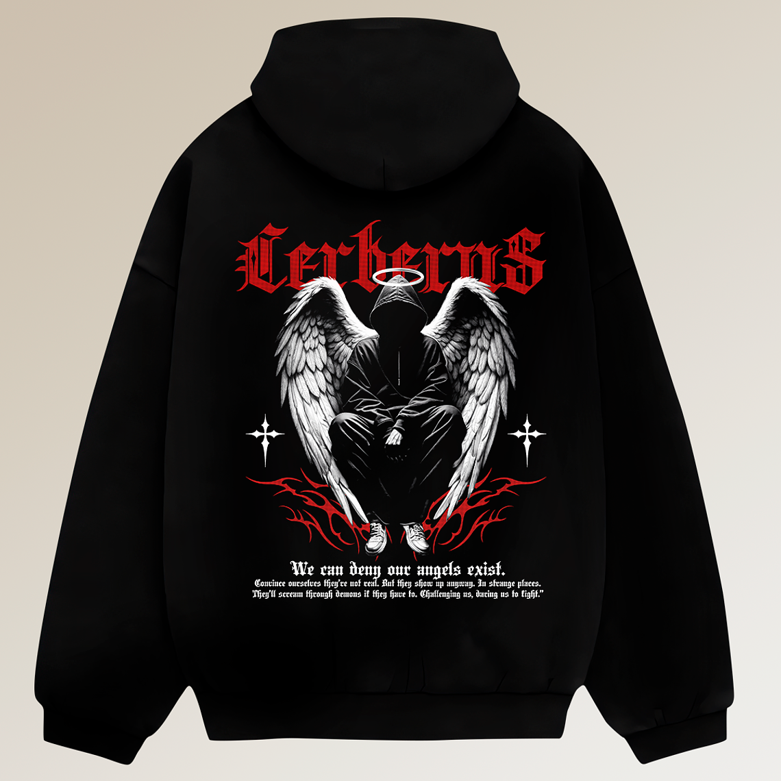 Hoodie Boxy Fit - Regular Fit - Dark Angel | Streetwear Chile 1