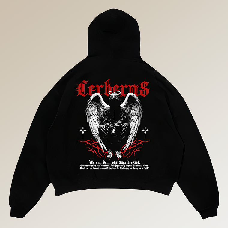 Hoodie Boxy Fit - Regular Fit - Dark Angel | Streetwear Chile 2