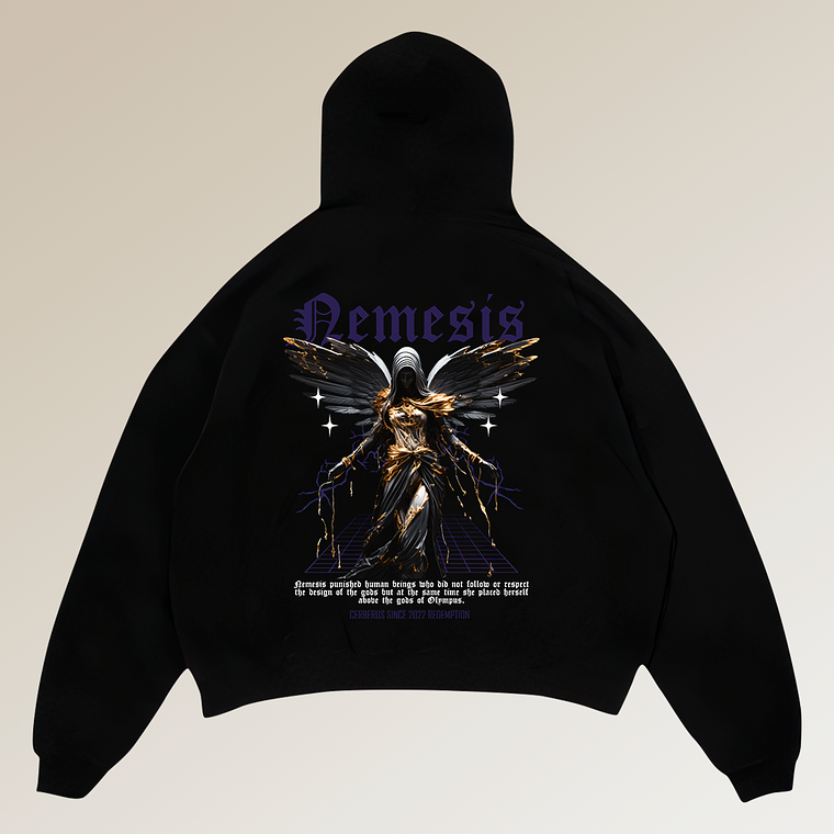 Hoodie Boxy Fit - Regular Fit - Nemesis | Streetwear Chile 2