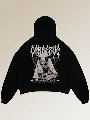 Hoodie Boxy Fit - Regular Fit - Lead to Hell | Streetwear Chile