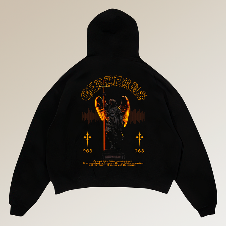 Hoodie Boxy Fit - Regular Fit - 963 HZ | Streetwear Chile 2