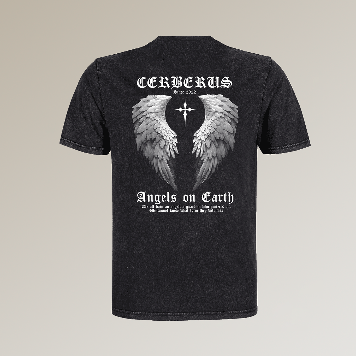 Poleras Acid Wash Angels on Earth | Streetwear Chile 1