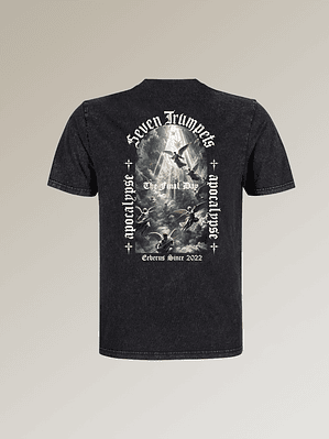 Poleras Acid Wash Seven Trumpets | Streetwear Chile