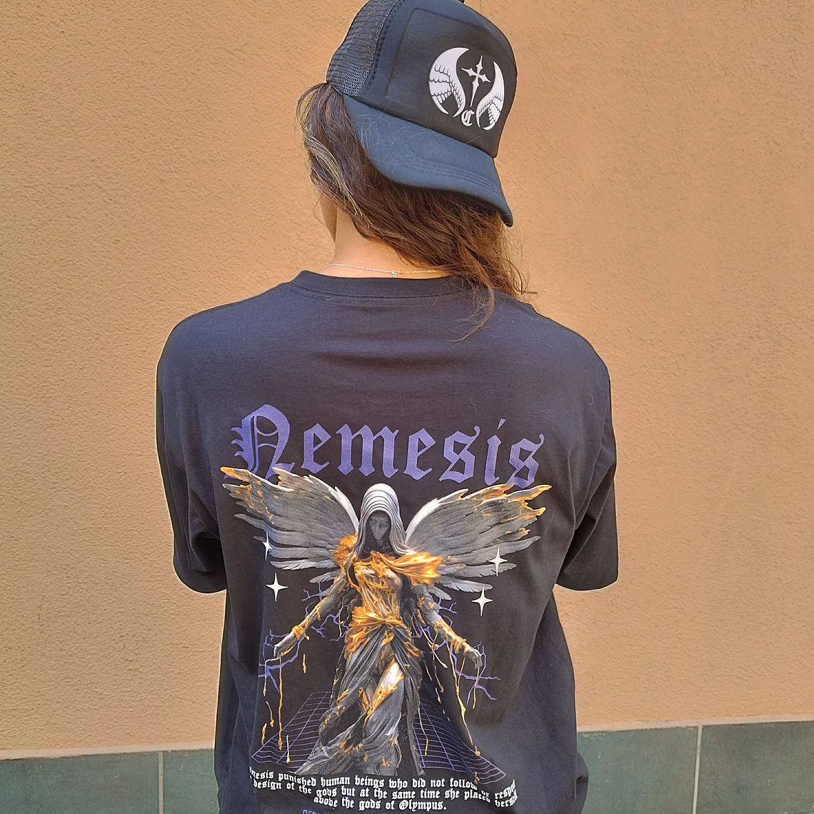 Polera Streetwear Nemesis angel fin del mundo 1