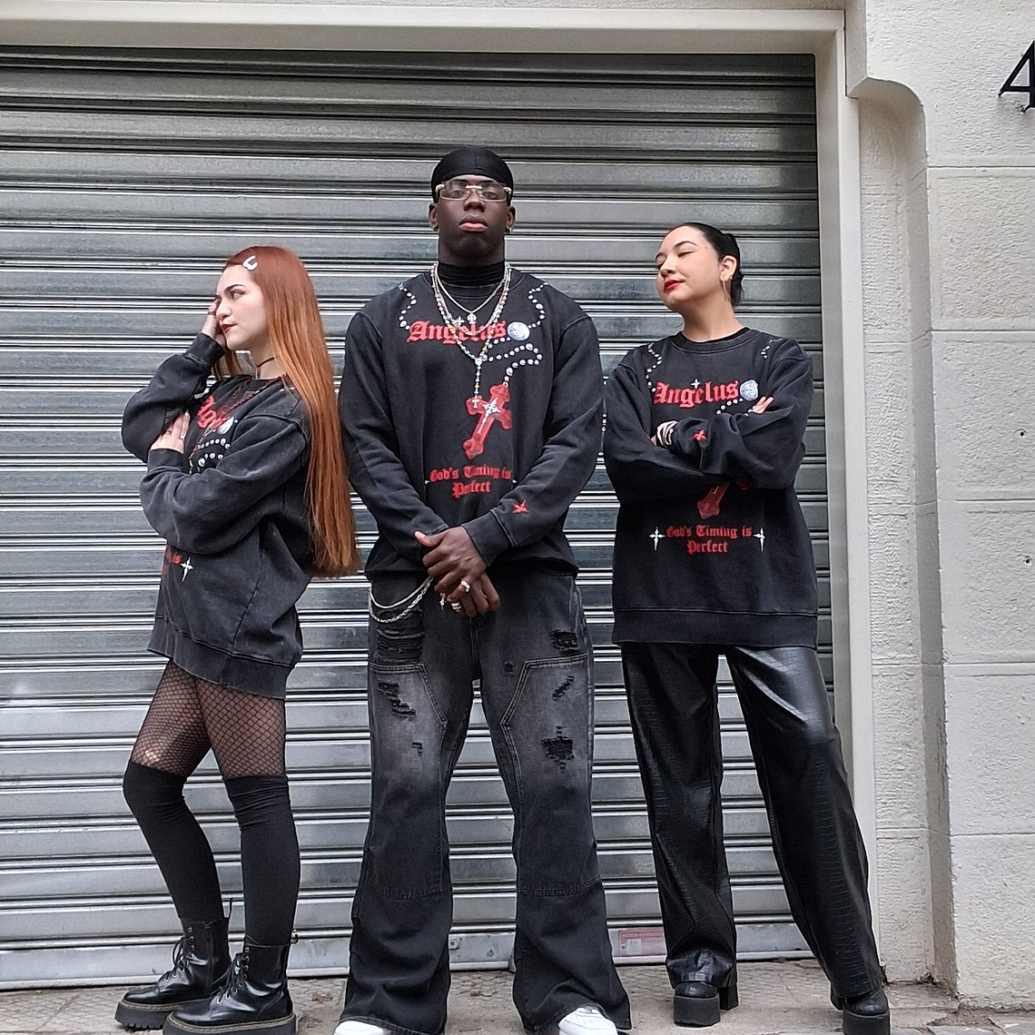 Hoodie Acid Wash Angelus | Streetwear Chile 3